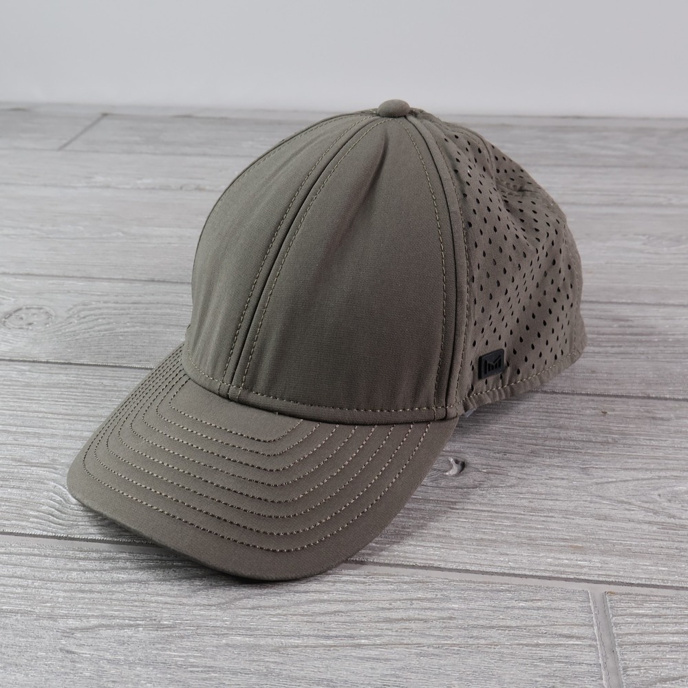 Melin A-Game Hydro Hat Men's 58cm Gray Performance Snapback Mesh Cap